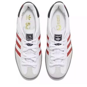 Adidas Hello Kitty Red and White Shoes